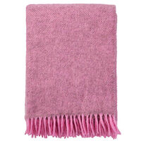 Gotland Plaid 130x200 cm Rosa