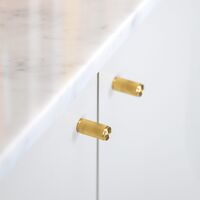 Linear Knoppar 2-pack Mässing