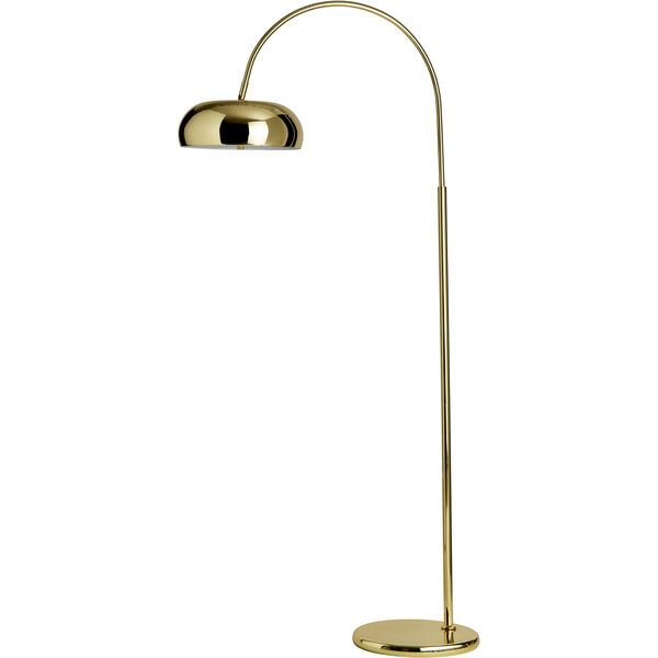 Deco Disco Gulvlampe Messing