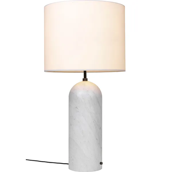 Gravity XL Gulvlampe Lav White Marble / Hvit