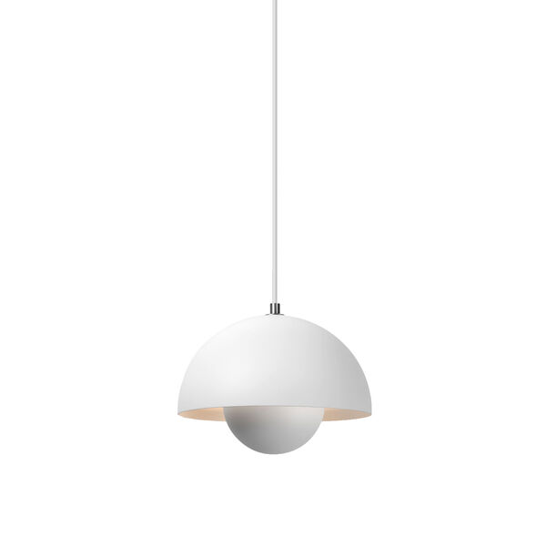 Flowerpot VP1 Riippuvalaisin Matt White