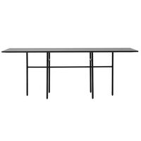 Snaregade Spisebord 90x200 cm Sort