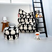 Point Teddy x Miffy Puff Svart/Vit