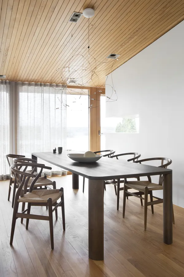 Moci Table 95x240 cm Dark stained Oak
