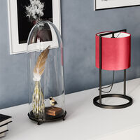 Vieste Bordlampe H45 cm Rød