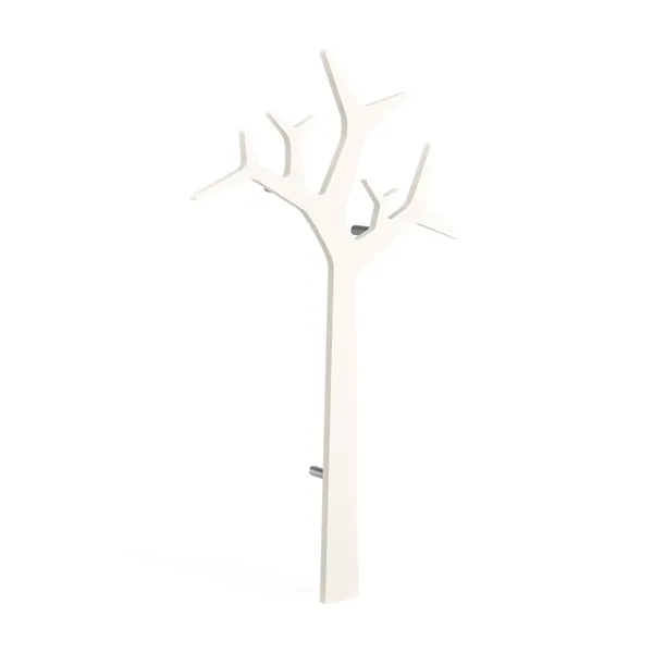 Tree Klädhängare Väggmonterad 134 cm Soft White