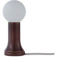 Shore Table Lamp Bottle Brown