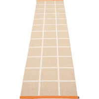 Criss Plastmatte Beige / Vanilla / Pale Orange 70x300 cm