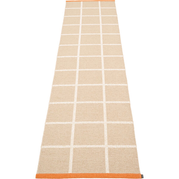Criss Plastmatta Beige / Vanilla / Pale Orange 70x300 cm