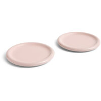 Barro Plate Set of 2 Ø24 cm Pink