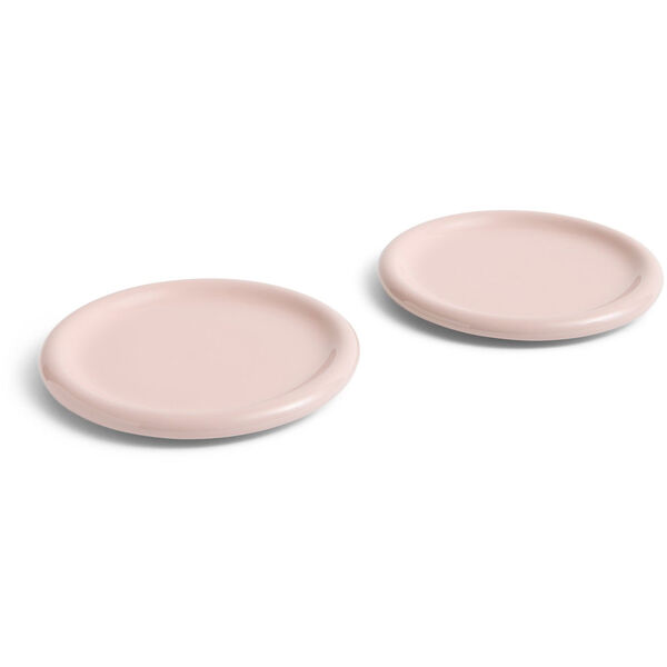 Barro Plate Set of 2 Ø24 cm Pink