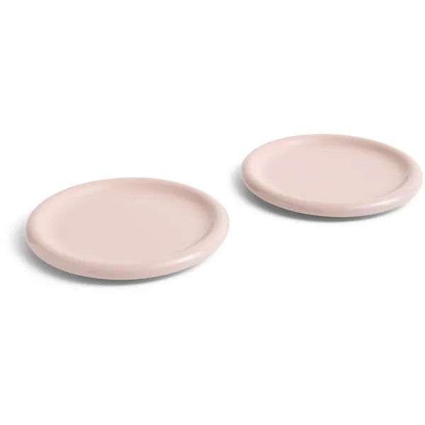 Barro Plate Set of 2 Ø24 cm Pink