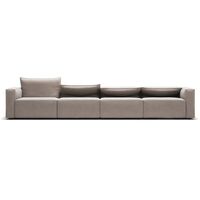 Moore 4-Seter Sofa Sandshell Beige