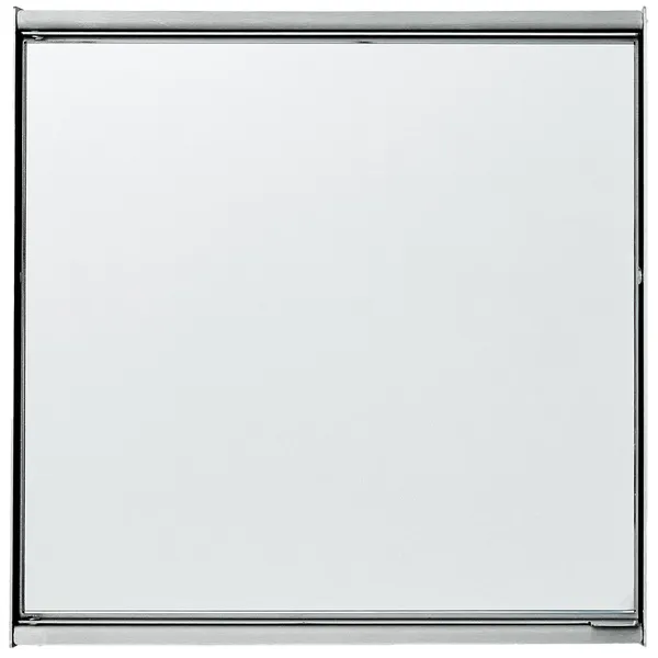 Taper Spegelskåp 40x40 cm Rostfritt Stål