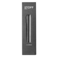 Nagel Taper Candles 12-Pack Anthracite