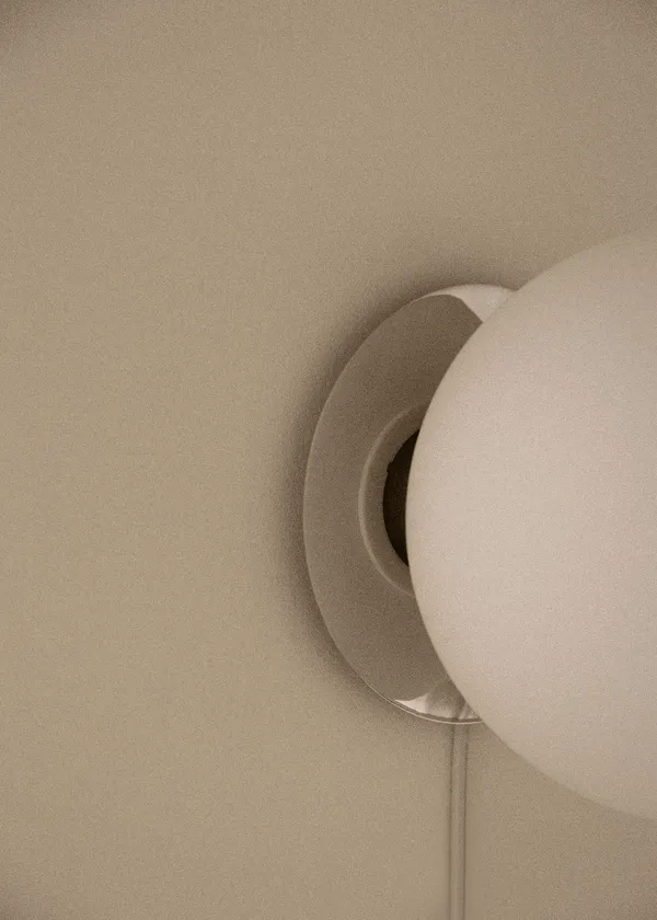 TR Bulb Væglampe / Loftslampe Poleret Stål