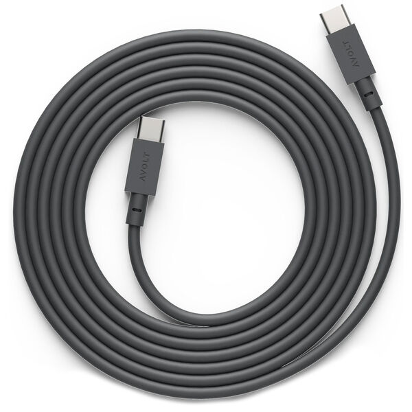 Cable 1 Opladningskabel USB-C / USB-C 2 m Stockholm Black