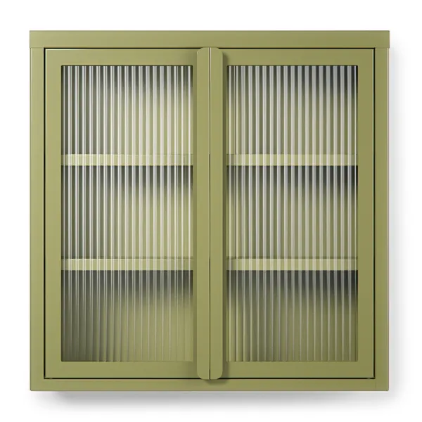 Store Väggskåp 60x60 cm Mossgrön