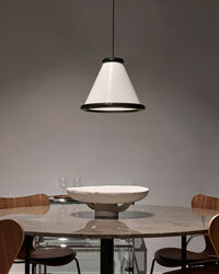 Belle Pendel Ø36 Glossy White / Glossy Black