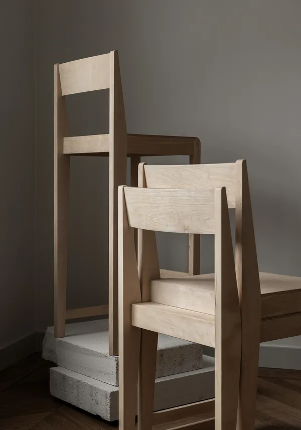Chair 01 Stol Naturlig