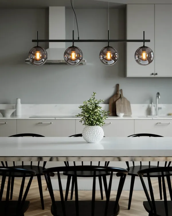Boyle Pendel Smoke Grey