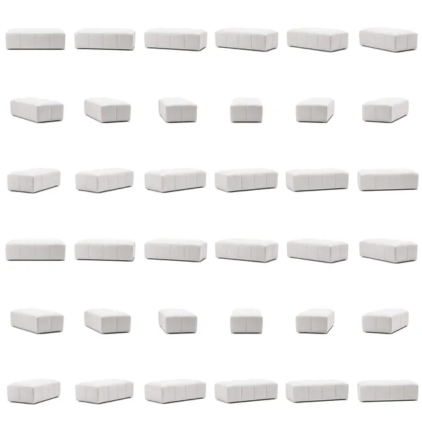 Mure Fotskammel Moon White