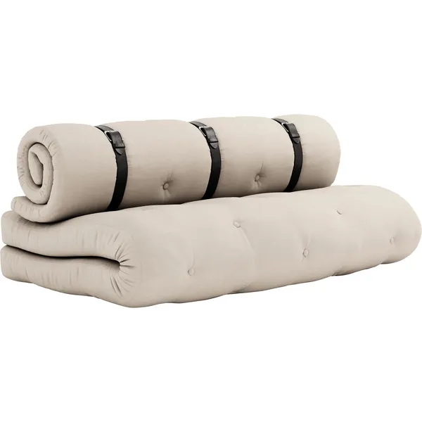 Buckle-Up Sofa Med Bælte Beige / Brun