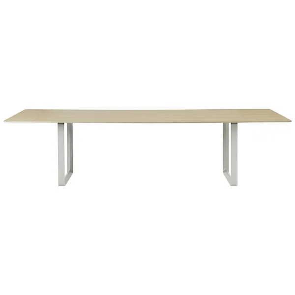 70/70 Bord 108x295 cm Solid Ek / Grå