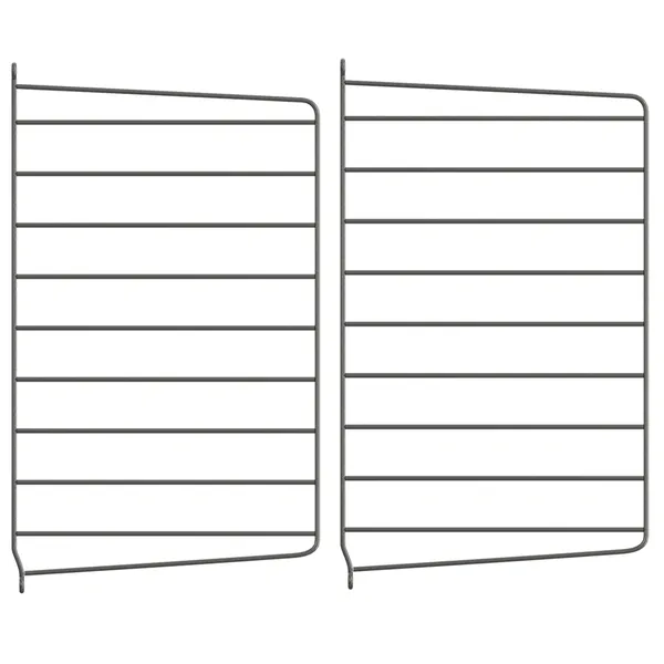 String Gavlar 30x50 cm 2-pack Mörkgrå
