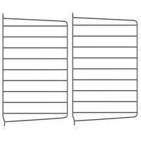 String Gavlar 30x50 cm 2-pack Mörkgrå