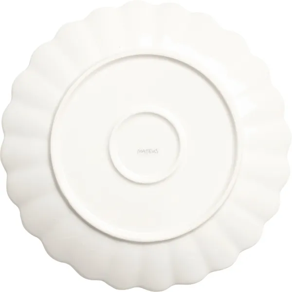 Oyster Tallerken 28 cm Rød