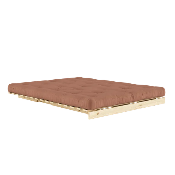 Roots 160 Sovesofa Med Madras Raw / Clay Brown