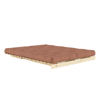 Roots 160 Sovesofa Med Madras Raw / Clay Brown