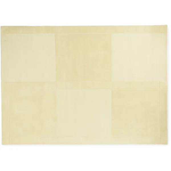 Level Tæppe 250x350 cm Lysegult