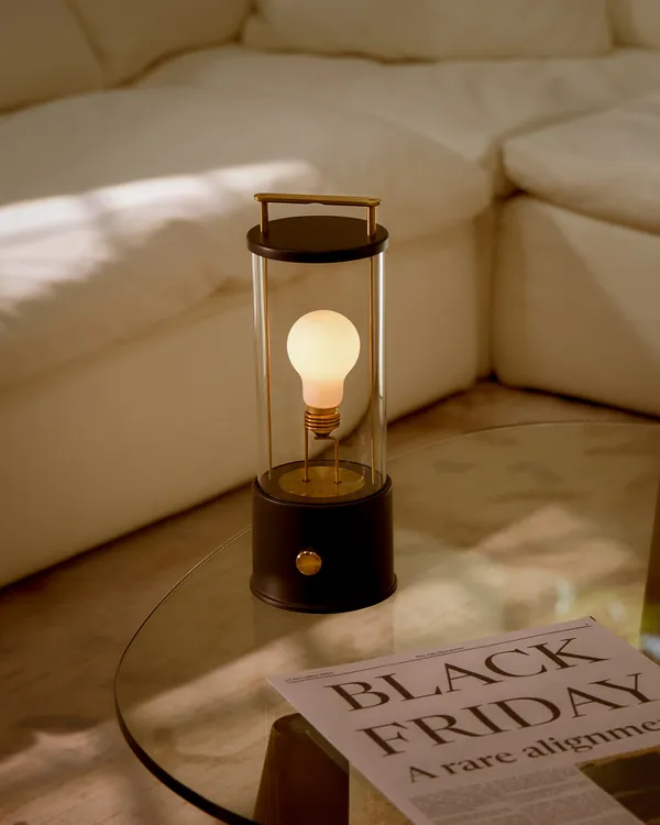 The Muse 2.0 Portabel Lampa Hackles Black