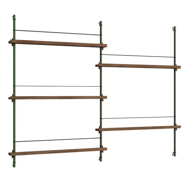 Magazine Hylde 123x162 cm Røget Eg/Grøn