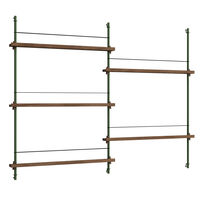 Magazine Hylde 123x162 cm Røget Eg/Grøn