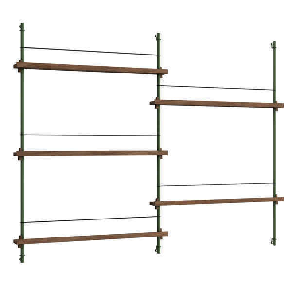 Magazine Hylde 123x162 cm Røget Eg/Grøn