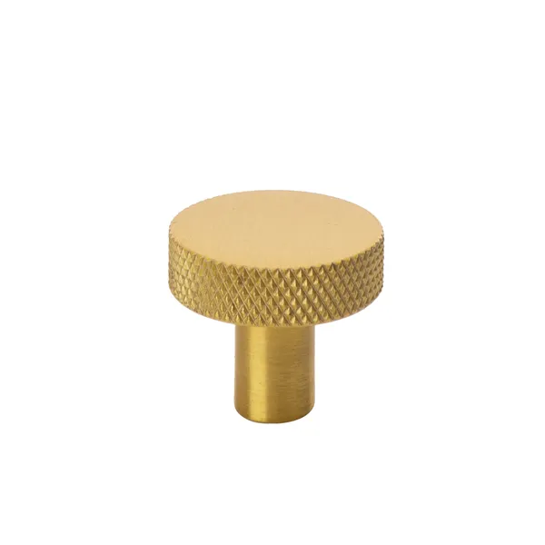 Flat Knob 26 Brass