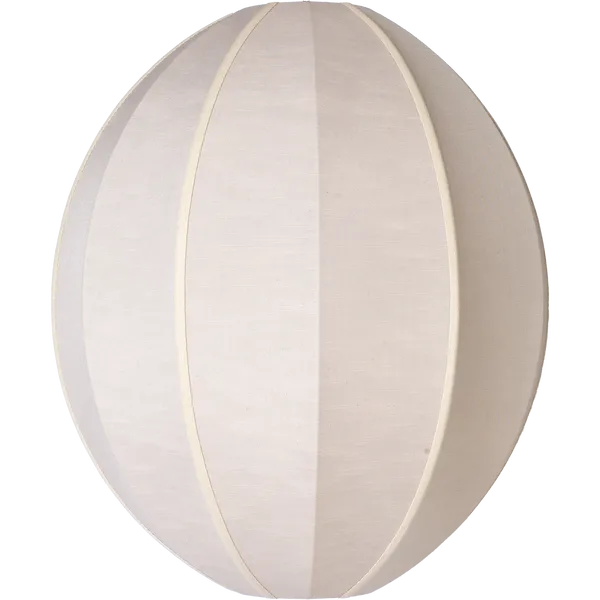 Indochina Lampeskjerm Oval Stor Sand