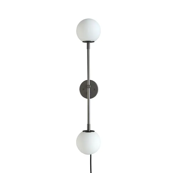 Drop Bulp Vägglampa Grå