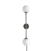 Drop Bulp Vägglampa Grå
