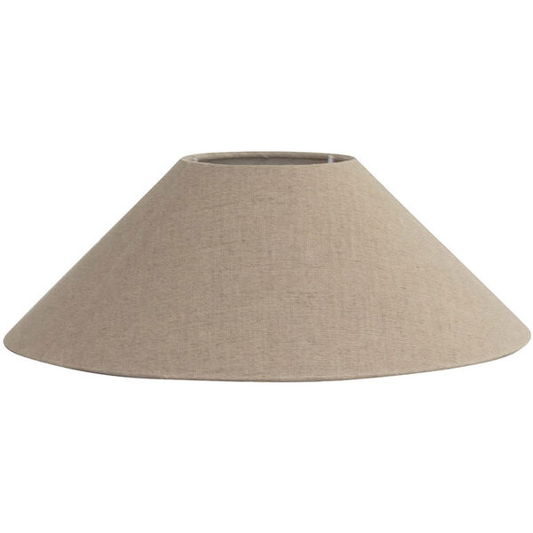 Basic Lampunvarjostin Litteä 36 cm Natural