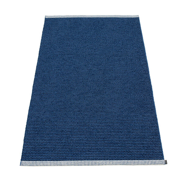 Mono Gulvtæppe 85x160cm Dark Blue/Denim