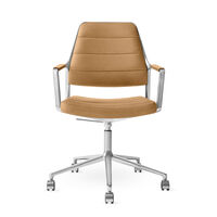 455+ Svingstol Med hjul Camel Leather
