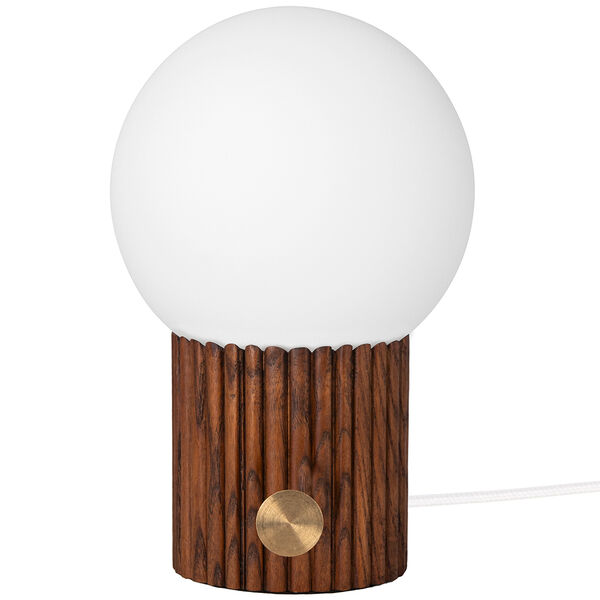 Hubble Bordlampe 15 cm Valnød