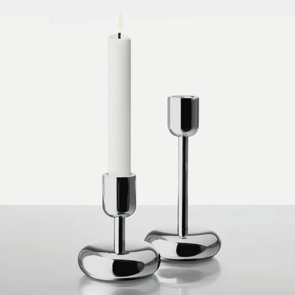 Nappula Lysestage 107 mm Stål