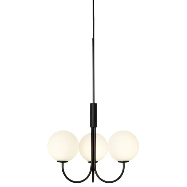 Ballon Lysekrone Sort