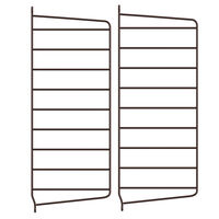 String Gavlar 20x50 cm 2-pack Mörkbrun