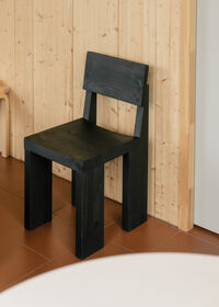 001 Matstol Svart